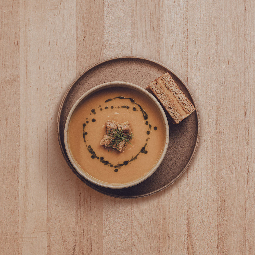 Sopa de Zanahoria con Jengibre